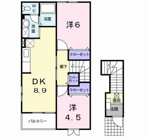 ソレアードの間取り
