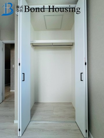 耐震等級3取得　桃山台3丁目　新築2区画　2号棟の収納