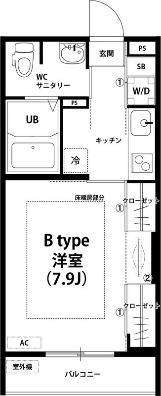 リブリ・美緒の間取り