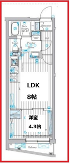 【間取り】 | ミライズ五反野マキシヴ
