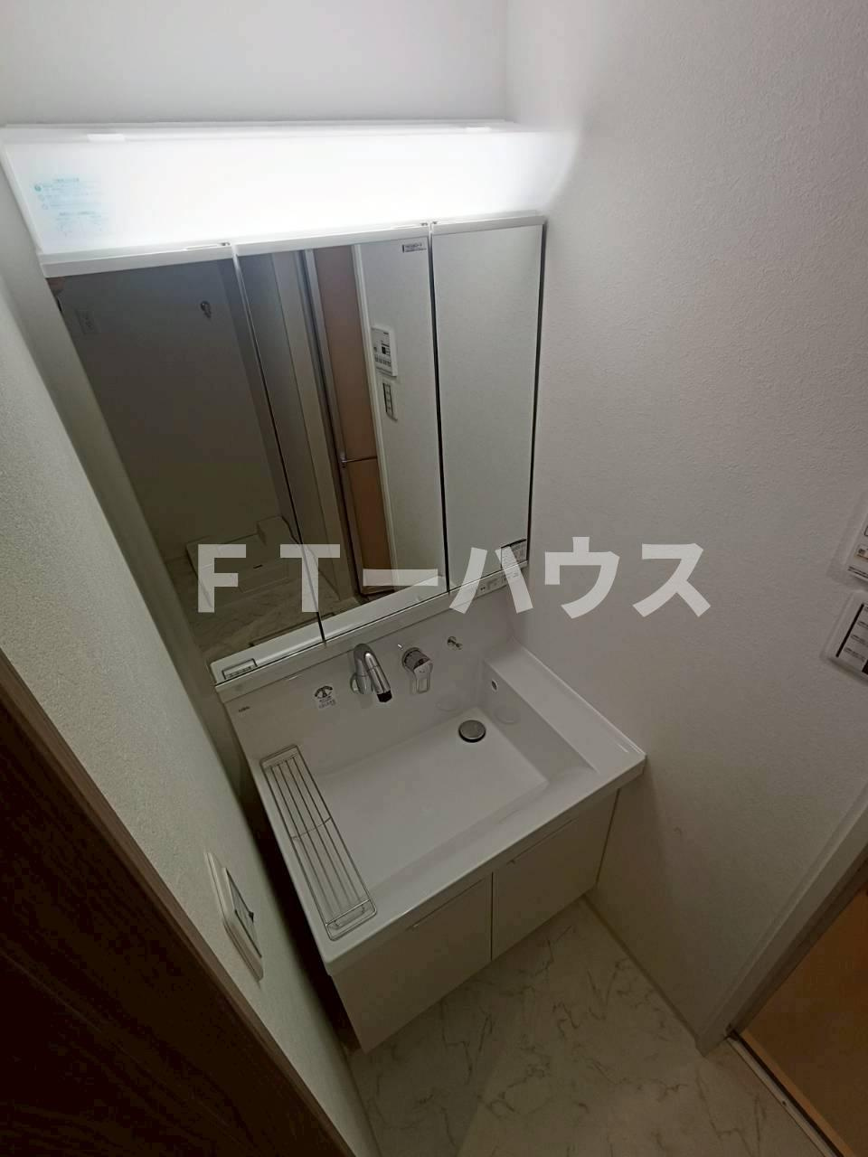 カスタリア西船橋Ⅱの洗面所