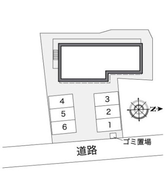 【駐車場】 | レオパレス三ッ松
