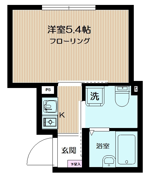 ザ・コートハウス十条Ⅱ の間取り|間取りです。