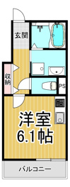 CASADIA　南塚口の間取り
