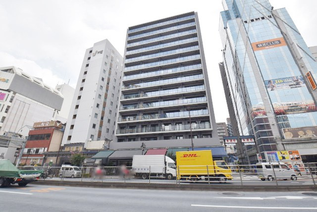 【現況写真】 | THE　ASAKUSA RESIDENCE | 外観と前面道路の様子。～即日のご見学可能～　お問合せはお気軽にどうぞ。
