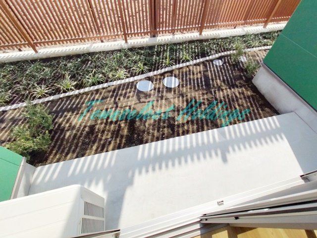 茅ヶ崎市東海岸北４丁目のアパートの庭|専用庭・テラス付き