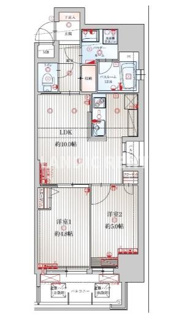 【間取り】 | アクタス博多駅東Ⅱスクエア