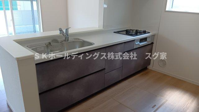 高槻市大和２丁目新築戸建て住宅のキッチン