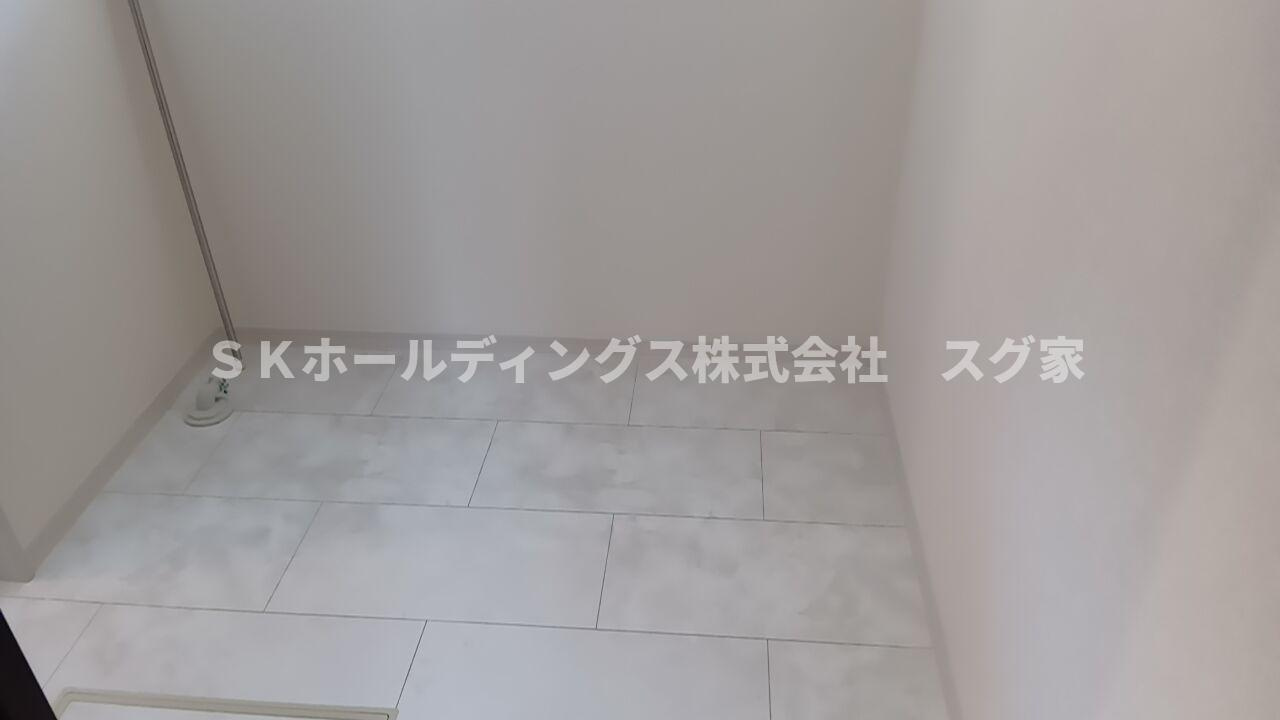 高槻市大和２丁目新築戸建て住宅のランドリースペース