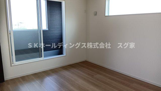 高槻市大和２丁目新築戸建て住宅の寝室