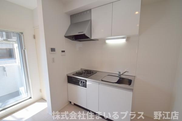 ハーモニーテラス今福西のキッチン