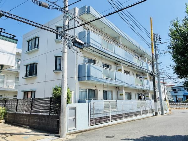 コーポアツミのバルコニー