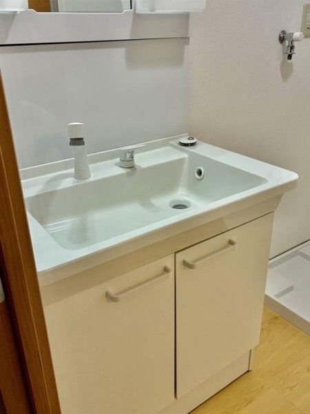 コーポアツミの独立洗面台