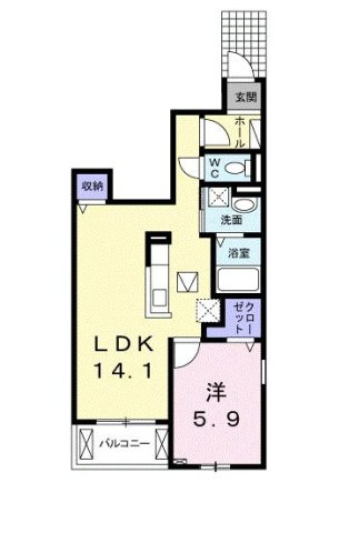 【間取り】 | モンターナ　Ⅲ番館