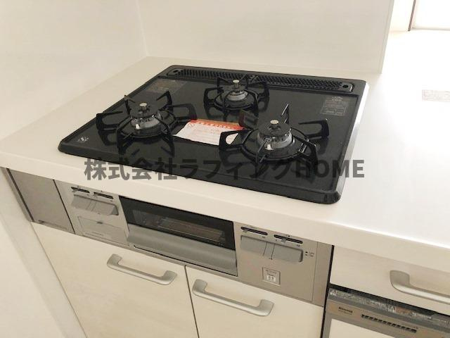 久留米市野中町の賃貸マンションのキッチン