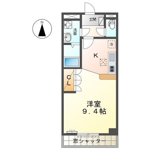 シャイン妙音の間取り