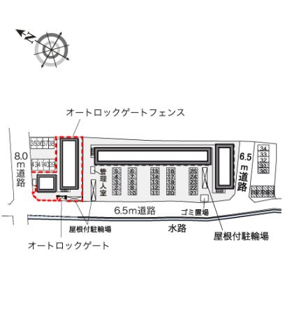 【駐車場】 | レオパレスショコラⅠ