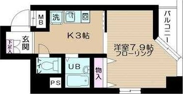 ジョワメゾン田端の間取り