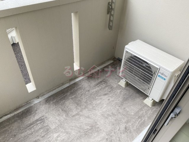 ハーヴェスト皿山のバルコニー