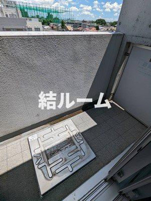 練馬区早宮２丁目の賃貸マンションのバルコニー