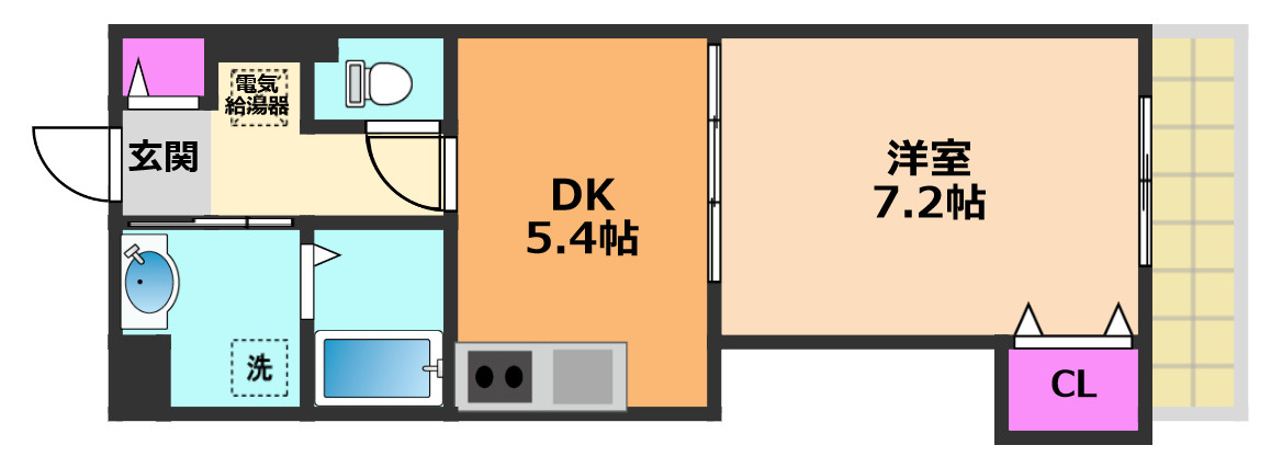 リベルタヴィータの間取り