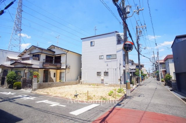 【前面道路含む現地写真】 | 八尾市堤町2丁目 | 東南角地☆【前面道路：南側幅員5ｍ×東側幅員4.5ｍ】