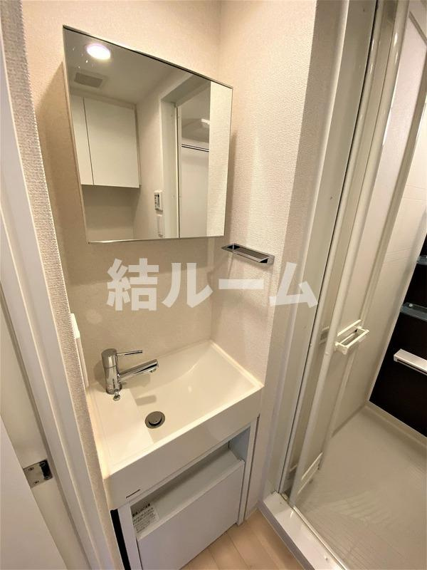 練馬区豊玉上２丁目の賃貸マンションの洗面所