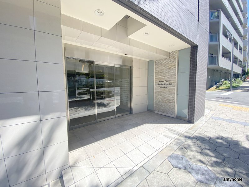 ミラージュパレス難波東レジデンス　仲介手数料無料のエントランス
