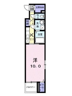 【間取り】 | ポンドサイドＫ
