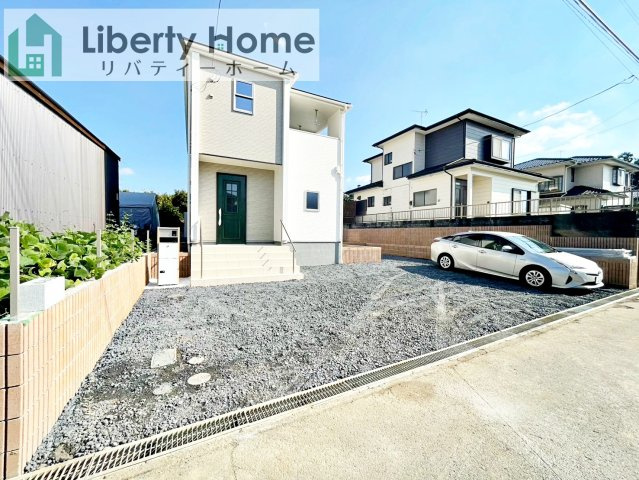 第4石岡市山崎　新築戸建の駐車場