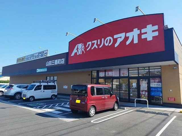 プルメリアの周辺|クスリのアオキまで450m