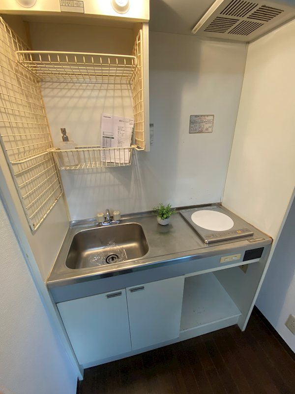 八王子市上野町の賃貸マンションのキッチン