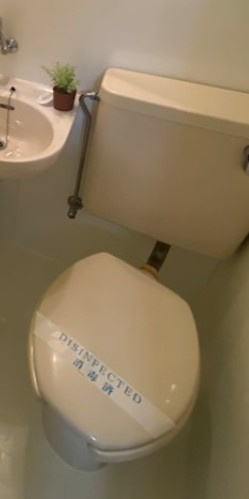 八王子市上野町の賃貸マンションのトイレ