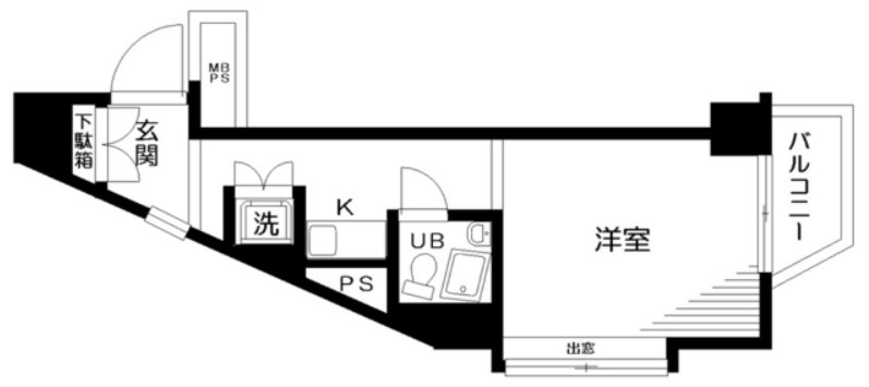 日神パレステージ市川の間取り