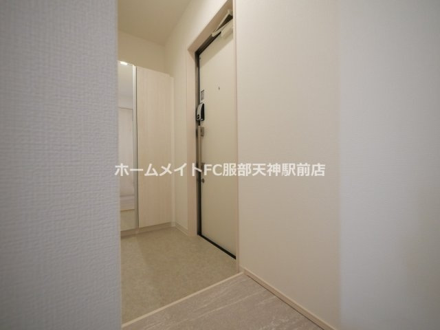 ベリッシモ蛍池の玄関