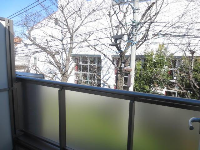 テラスすわやまのバルコニー