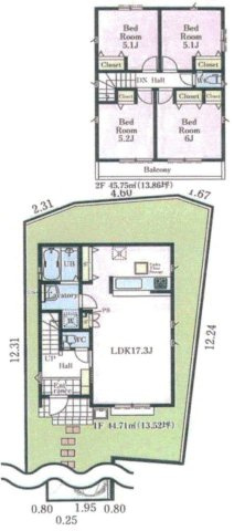【間取り】 | 4LDKはリビングダイニングキッチンと4つの居室がある間取りで、大家族や二世帯住宅に最適。広々としたリビングで家族団らんを楽しみ、個室でプライベートな時間も確保でき、快適な生活を送ることができますよ。