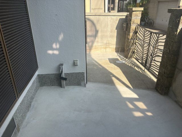 【庭】 | 南津守3長谷川借家