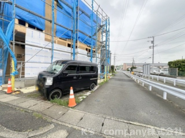 高座郡寒川町倉見　新築戸建の前面道路含む現地写真|2026.9.10撮影◇