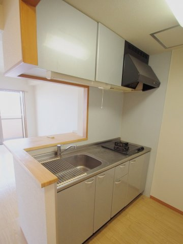 Gravina緑井のキッチン