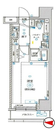 アルテシモ ラートの間取り