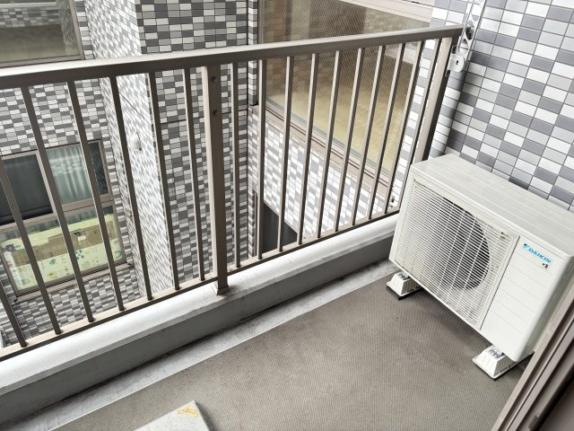 Ｍ永岡マンションのバルコニー