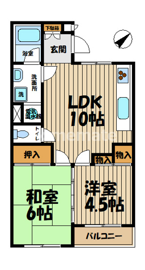 【間取り】 | クリタハイツ