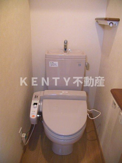 【トイレ】 | ルーブル蒲田弐番館 | 落ち着いた色調のトイレです