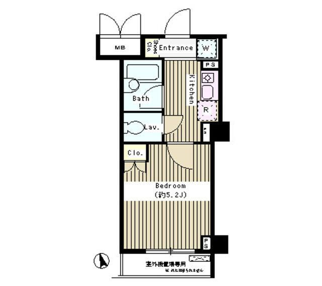 コートブリーズ根津の間取り