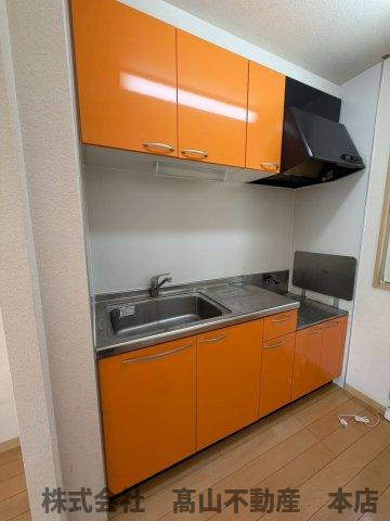 遠賀郡岡垣町中央台２丁目のアパートのキッチン