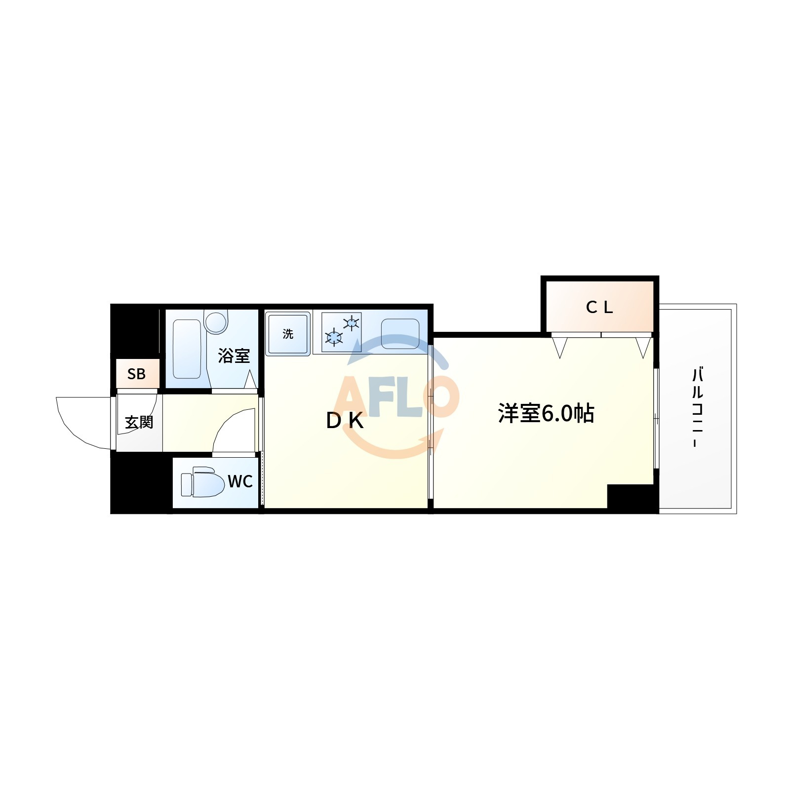 有馬パレス新大阪の間取り|間取り