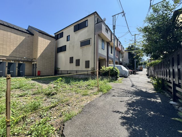 豊島区上池袋4丁目　池袋フル活用♪　建築条件なし売地の前面道路含む現地写真