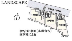 【区画図】 | ご家族様のプライベート空間が確保できる素敵な間取りです。また敷地ゆったりですので、おうち時間を楽しむのにもぴったりですね♪