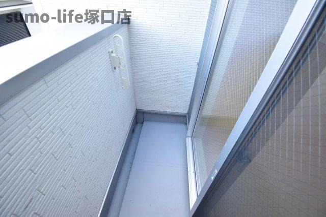 ラ・クルーズのバルコニー